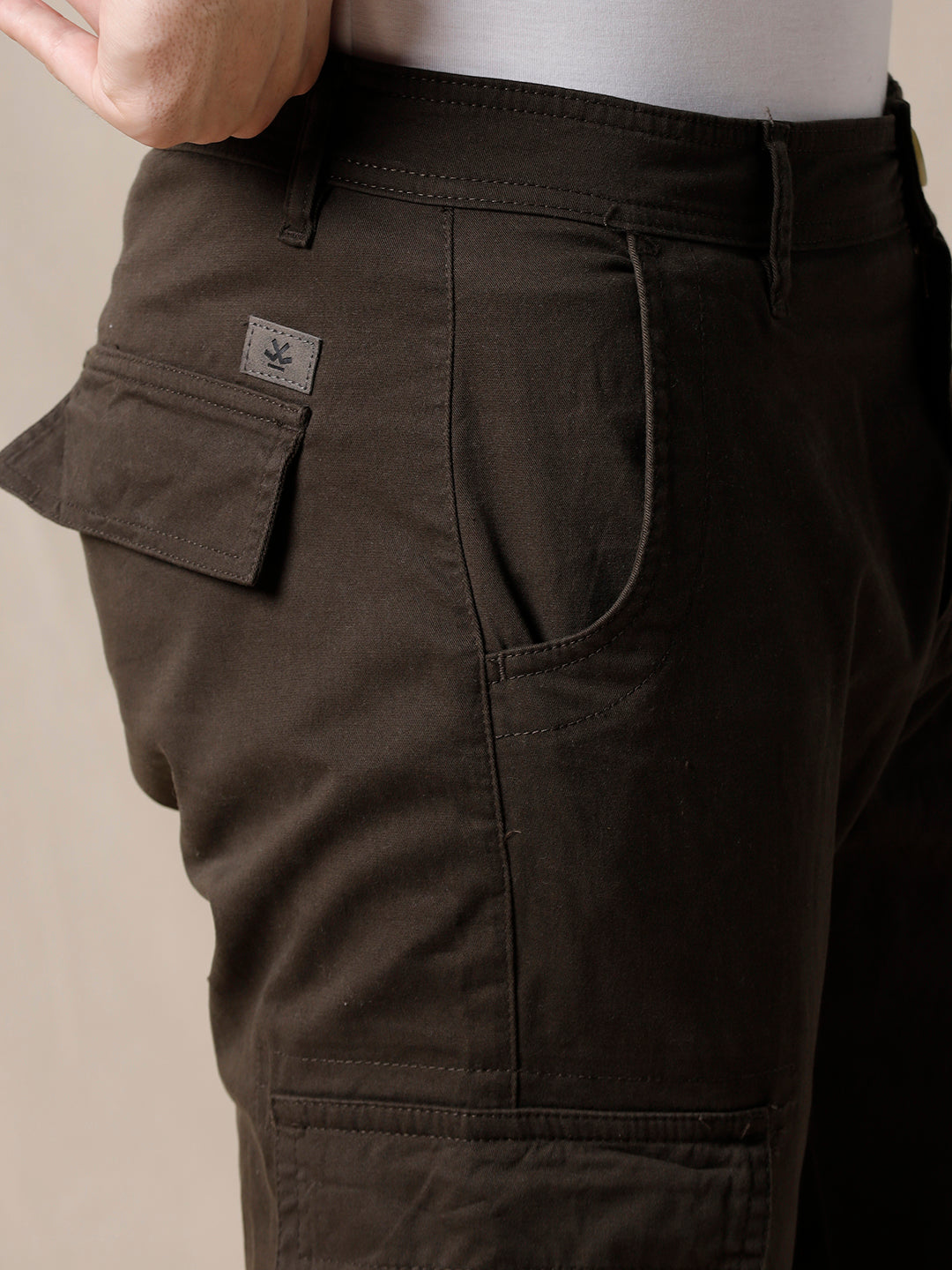 Classic Olive Cargo Trousers