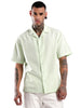 Mint Resort Collar Solid Shirt