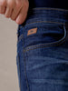 Casual Dark Stone Blue Jeans