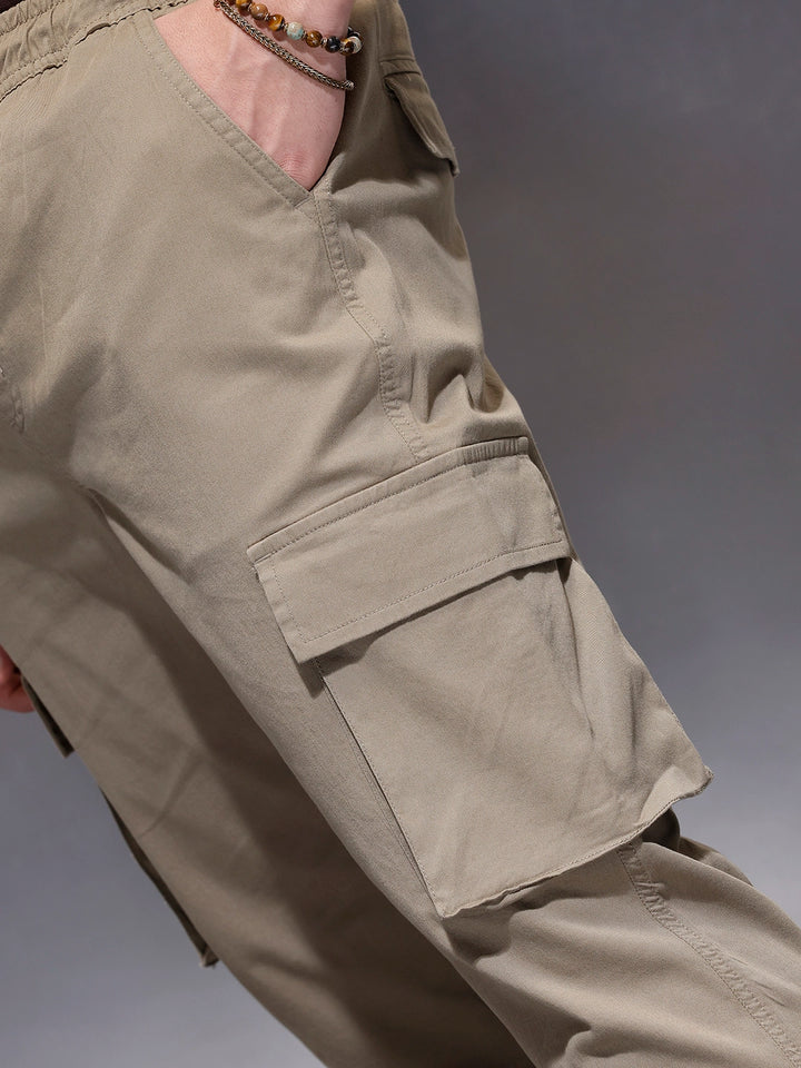 Straight Fit Joggers  | Olive