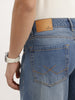 Loose Fit Faded Denim Jeans | Light Blue