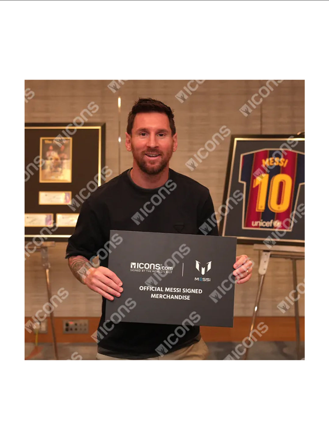 Lionel Messi Signed Lego FIFA World Cup™ Official Trophy