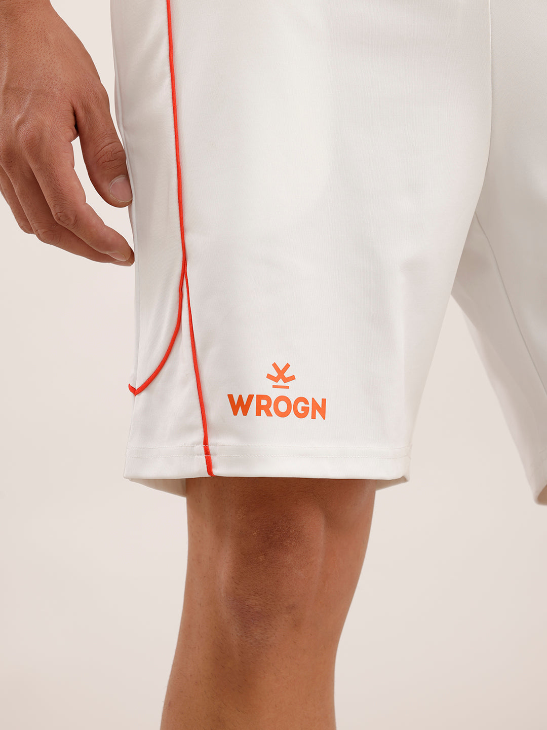 Wrogn x SRH Gym Shorts | White