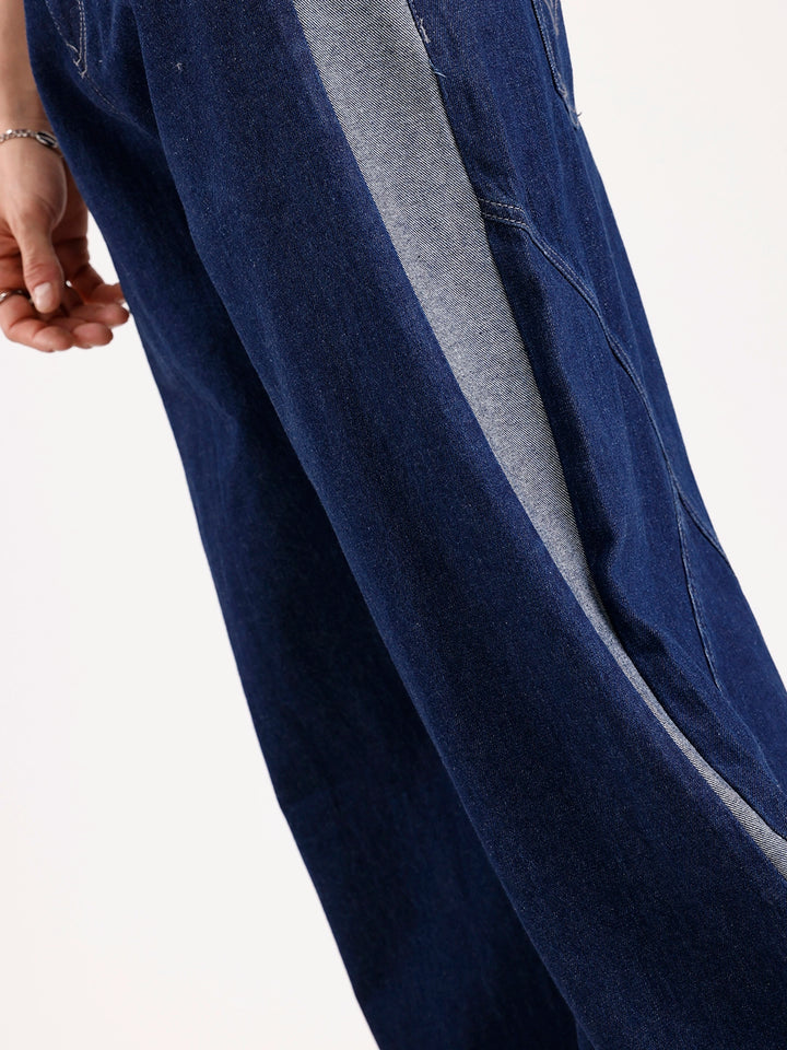 Classic Baloon Fit Jeans   |  Blue