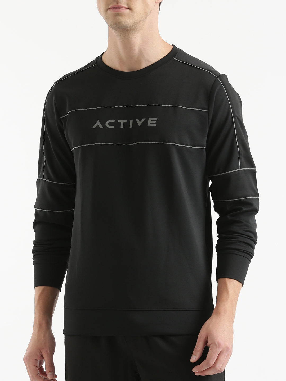 Printed Active Sweatshirt