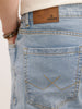 Solid Slim Fit Denim Jeans  | Light Blue