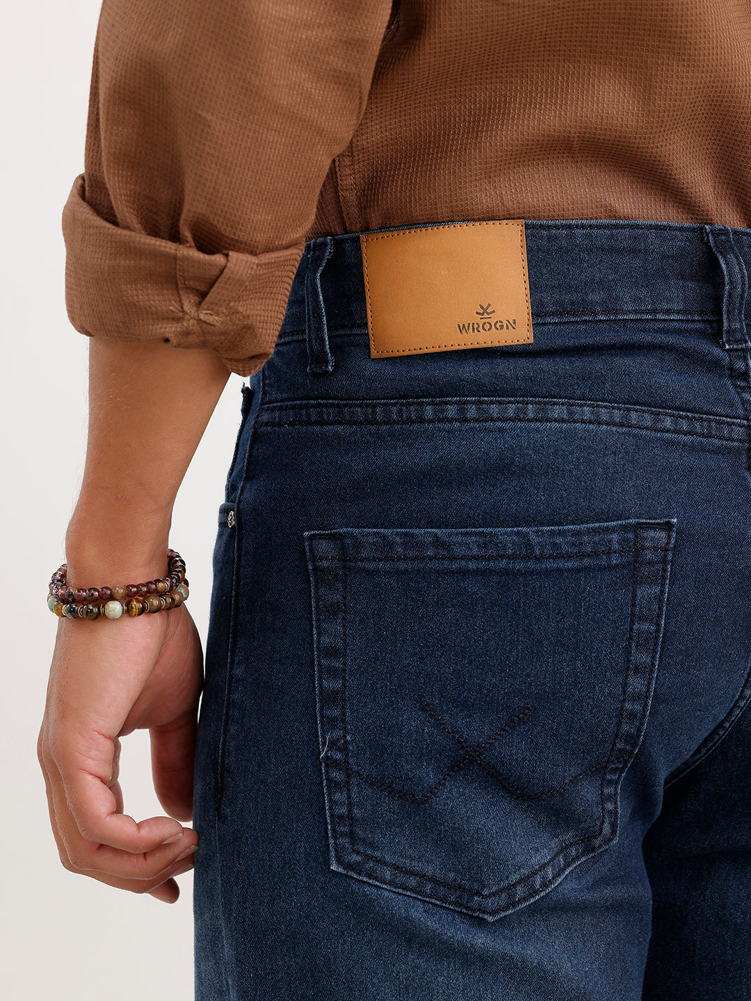 Faded Bootcut Denim Jeans | Blue