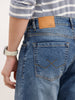 Anti Fit Faded Denim Jeans | Light Blue