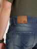 Anti Fit Distressed Denim Jeans | Blue