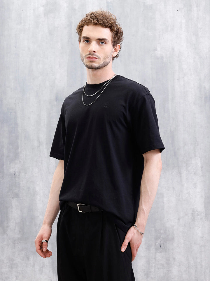 Heavy GSM Oversized Fit T-Shirt | Black