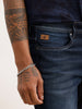 Faded Slim Fit Denim Jeans | Blue