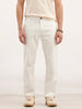 Straight Fit Trouser | Off White