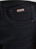 Anti Fit Contast Stitch Denim Jeans | Dark Blue