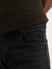 Washed Slim Fit Denim Jeans | Black