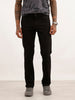 Solid Slim Fit Trouser | Black