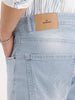 Solid Slim Fit Denim Jeans | Light Blue