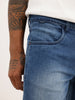 Skinny Crop Fit Denim Jeans | Light Blue