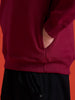 Wrogn Graphic Printed Comfort Fit Sweatshirt | Maroon