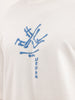 Oversized Back Printed T-Shirt | Off White