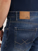 Slim Fit Faded Denim Jeans  | Blue