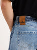 Loose Fit Denim Jeans | Light Blue