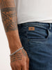 Relaxed Fit Faded Denim Jeans | Blue