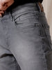 Faded Grey Rugged Jeans