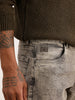 Washed Anti Fit Denim Jeans | Grey