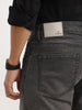 Slim Fit Faded Denim Jeans | Dark Grey