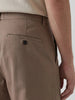 Classic Straight Fit Trousers | Brown
