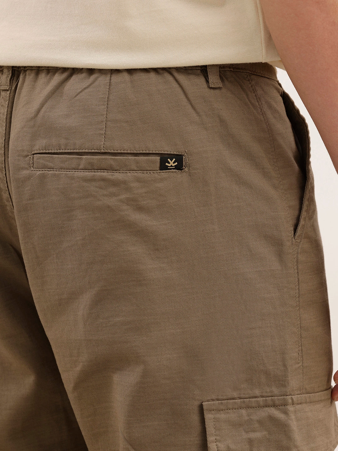 Anti Fit Solid Cargo Trouser | Grey