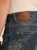 Faded Anti Fit Denim Jeans  | Blue