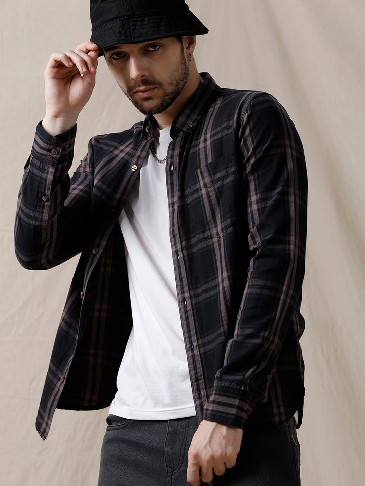 Double Check Casual Shirt