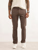 Solid Slim Fit Trouser | Grey