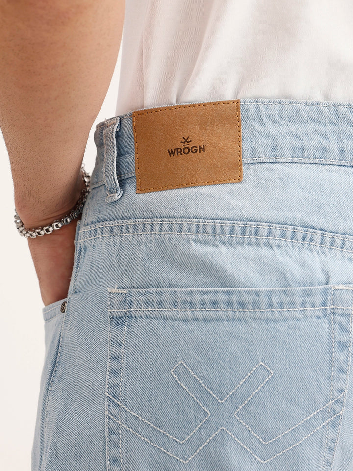 Anti-Fit Denim Jeans | Light Blue