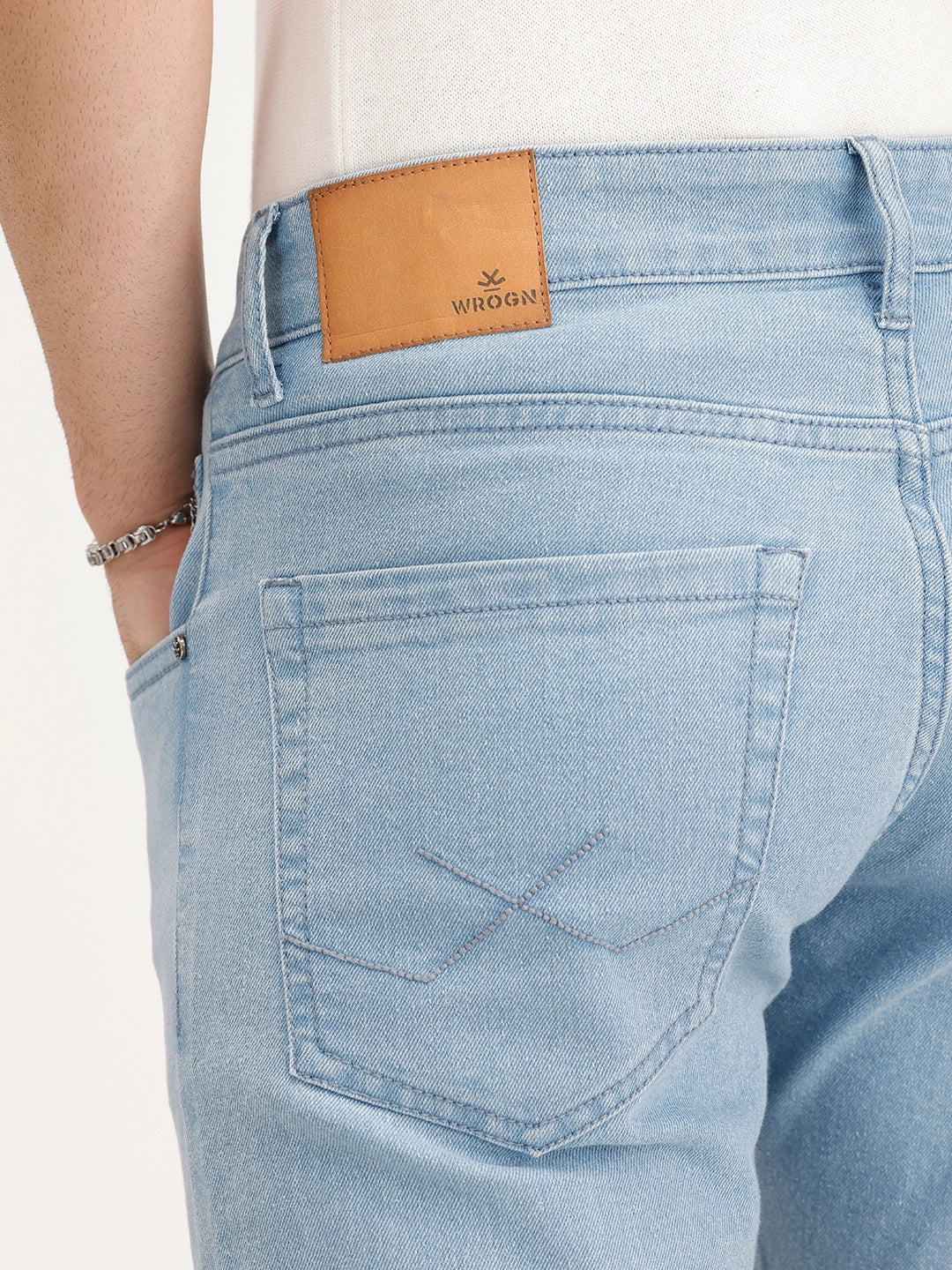 Slim Fit Denim Jeans | Light Blue