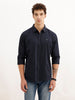 Classic Slim Fit Full Sleeve Solid Shirt | Navy Blue
