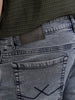 Heavy Fade Straight Fit Jeans | Light Blue