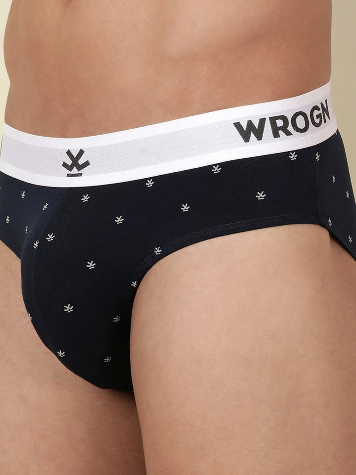 Pure Cotton Solid & Print 2-Pack Briefs