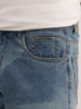 Loose Fit Washed Denim Jeans | Light Blue | WJN0200LS2125S