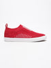 Knit Red Sneakers