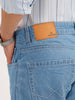 Solid Loose Fit Denim Jeans | Light Blue