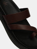 OPEN FOOTWEAR | Teak Stride | Brown | SANDALS | WWOF17A