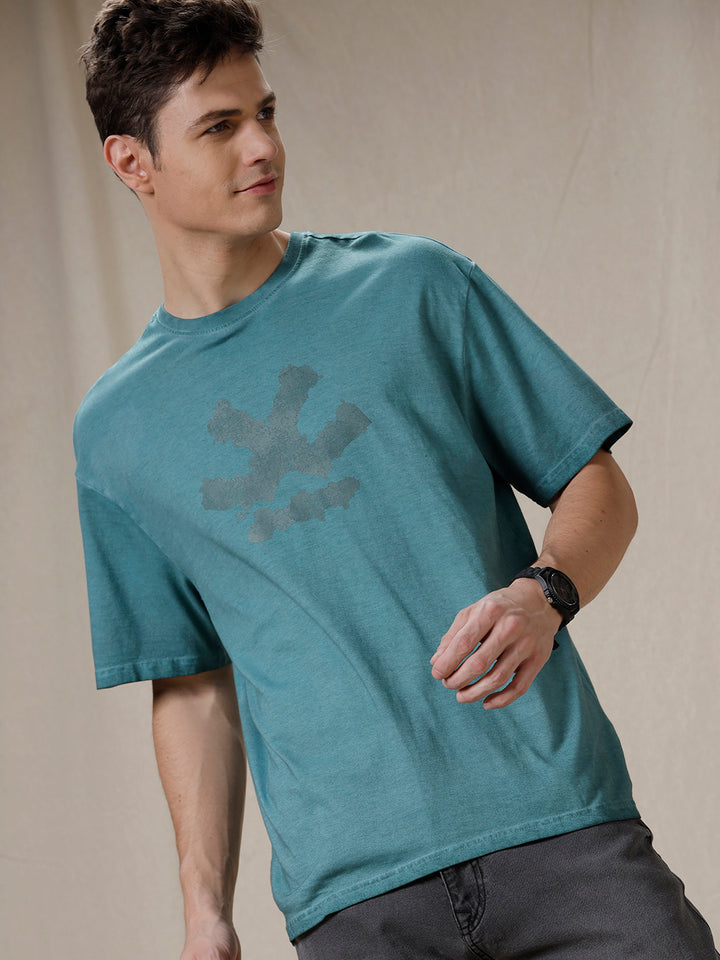 Wrogn Fade Oversized T-Shirt