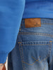 Loose Fit Denim Jeans | Light Blue | WUJN2329M