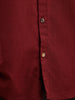 Men's solid shirt with clean tailoring and comfort fit | Wine