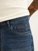 Classic Washed Bootcut Denim Jeans | Blue