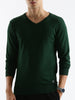 Solid Wool Pullover Sweater