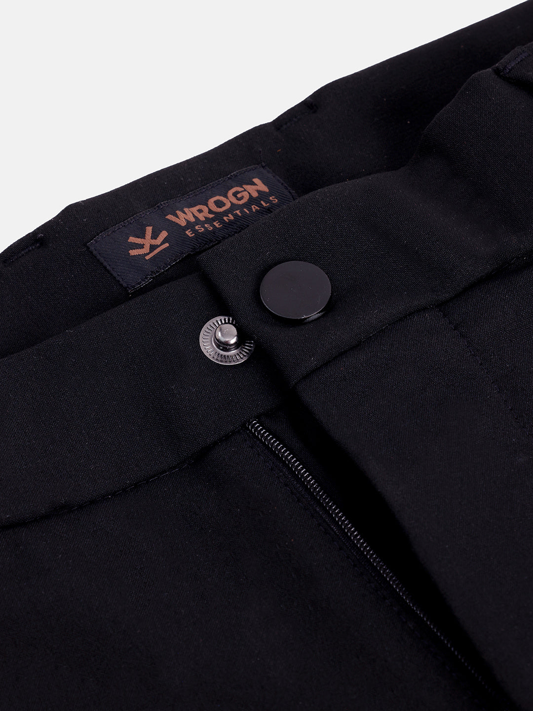 Travelite Straight Fit Trousers | Essential |  Black