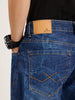 Washed Anti Fit Denim Jeans | Blue